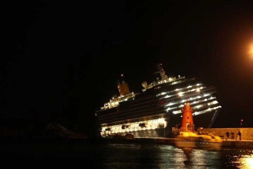 Катастрофа лайнера Коста Конкордия (Costa Concordia): фото 