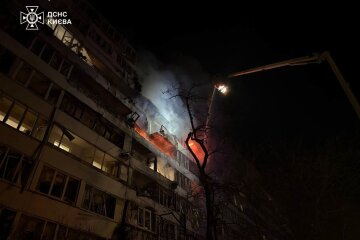 Ракетный удар по Киеву