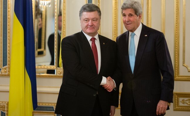 керри порошенко