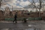 Оккупированный город Лиман в Донецкой области, 21.01.24 Источник: Роман Пилипей / AFP /Scanpix