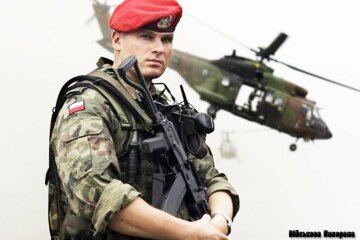 армия Польши польский солдат вертолет