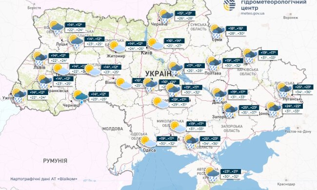 Прогноз погоди