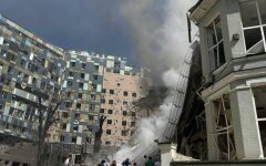 Наслідки удару росіян по Києву