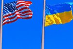 США и Украина, флаги