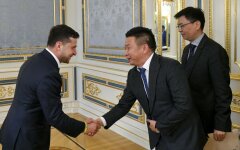 Владимир Зеленский и Китай
