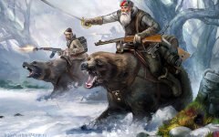 Россия медведи