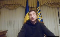 Владимир Зеленский в Феофании