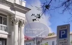 Ракетный удар по штабу российского Черноморского флота