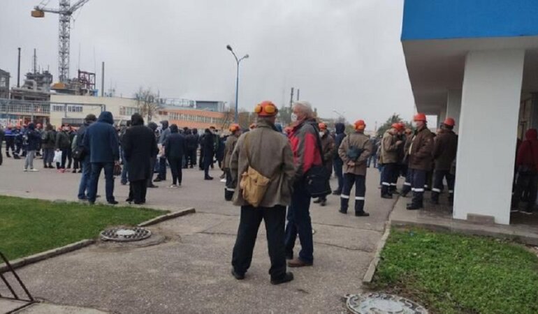 Забастовка в Беларуси