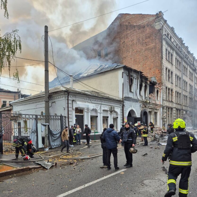 Удар по Харкову