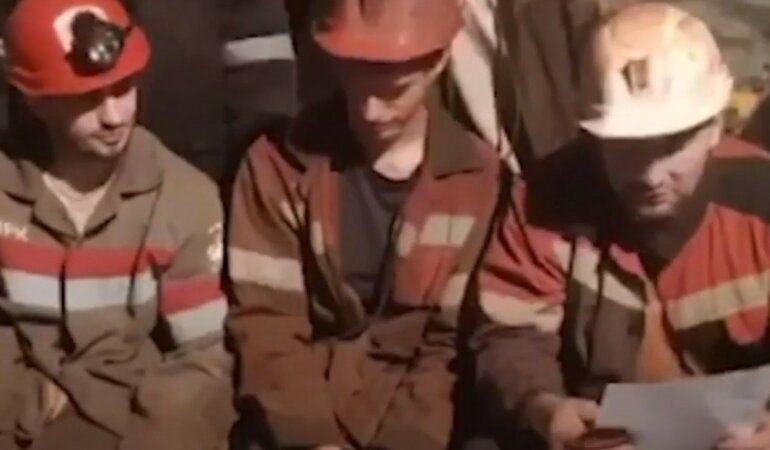 Бастующие шахтеры обратились за помощью к евродепутатам: видео