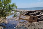 Море в Одессе после Каховской катастрофы