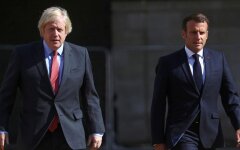 Эммануэль Макрон и Борис Джонсон