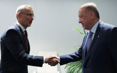 Реджеп Эрдоган и Йенс Столтенберг в Мадриде