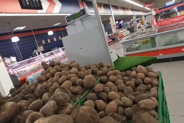 Продукты в Украине, "борщевой набор", картофель