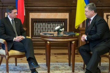 Борут Пахор и Порошенко