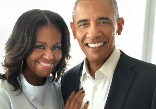 mishelle obama with husband