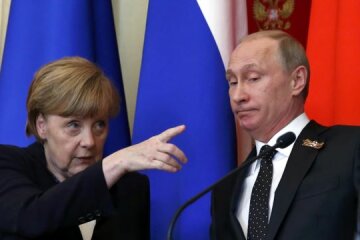 Меркель и Путин