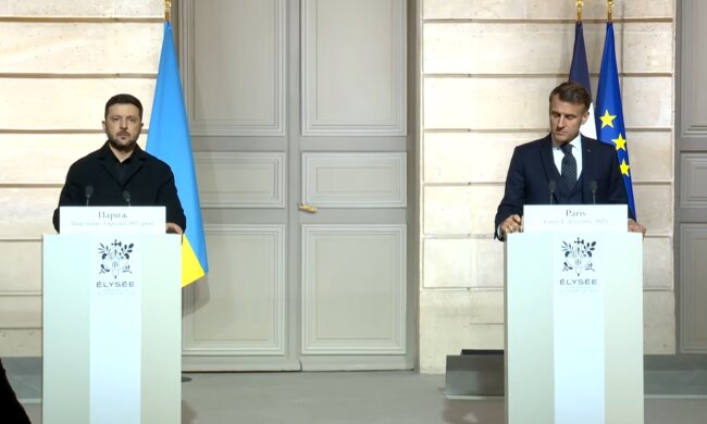 Зеленський і Макрон у Парижі