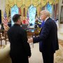 Володимир Зеленський та Дональд Трамп у Білому домі