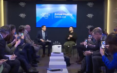 Владимир Зеленский в Давосе