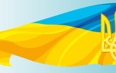 Флаг Украины. Украина