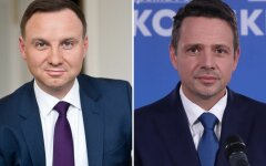 Анджей Дуда и Рафал Тшасковський, выборы в польше