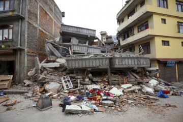землетрясение в Непале