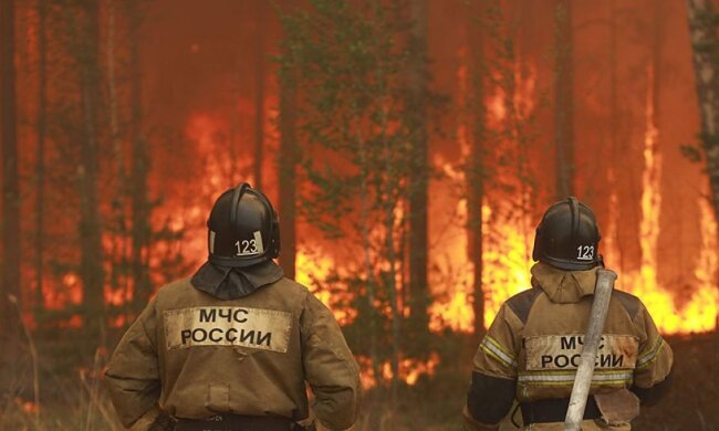 Пожежі у РФ