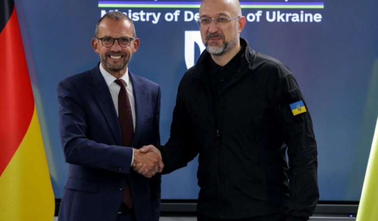 Денис Шмигаль і Томас Рьовекамп
