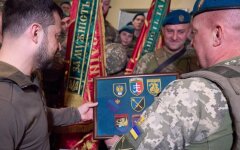 Зеленский и Морские пехотинцы ВСУ