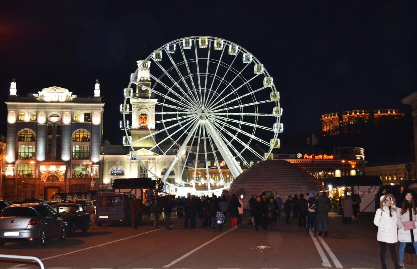 Колесо обозрения на Подоле