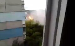 обстрел дома донецк