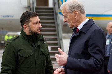 Володимир Зеленський та Йонас Гар Стере