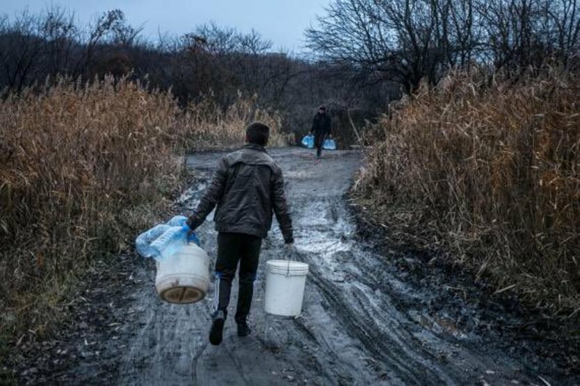 Украинцы лишены дрступа к питьевой воде