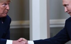 Дональд Трамп Владимир Путин 3