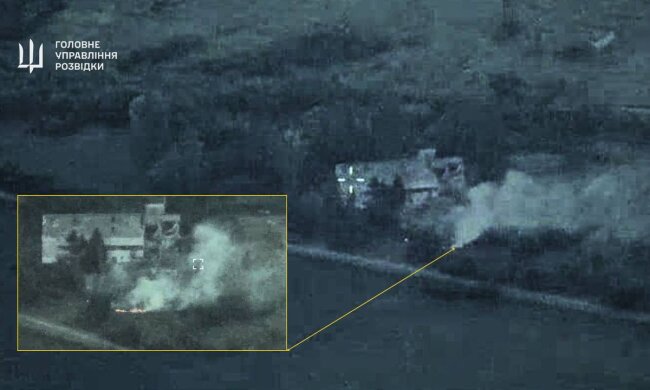 ГУР знищило військові об'єкти окупантів на Донеччині: фото