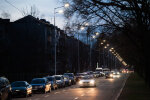 Світлодіодні ліхтарі на вулиці Києва / Фото: КМДА