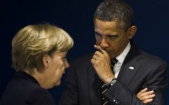 Меркель и Обама
