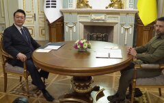 Юн Сок Йоль та Володимир Зеленський