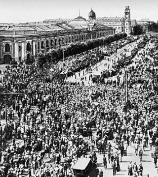 Невский проспект 3 июля 1917 г