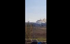 В Белгородской области горит нефтебаза