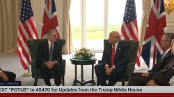 Дональд Трамп та Кір Стармер