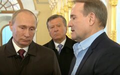 Владимир Путин и Виктор Медведчук