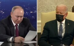 Владимир Путин, Джо Байден, встреча