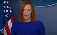 Джен Псаки, вторжение России в Украину, США, Россия, Украина, Санкции