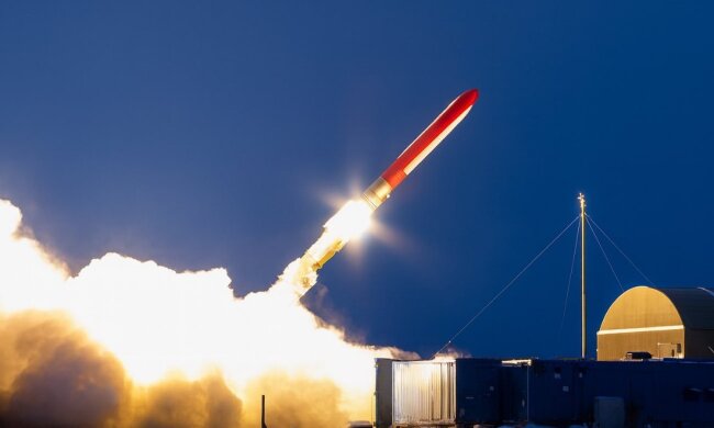 Испытания ракеты "Буревестник"