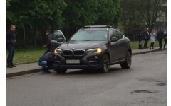 взрыв машины