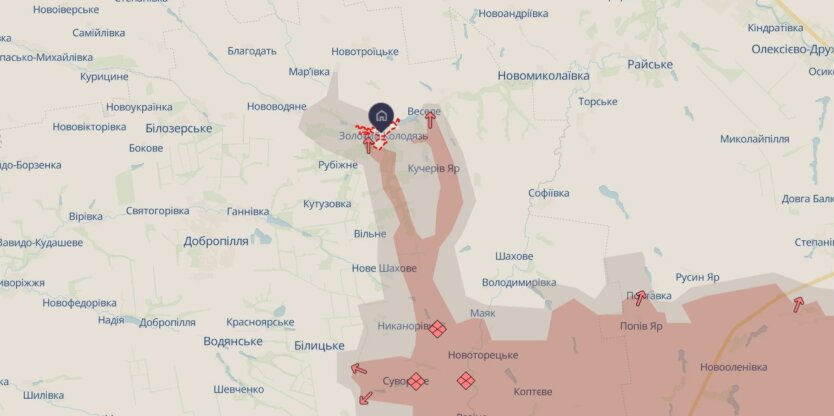 "Сложные бои": Генштаб прокомментировал продвижение РФ на Добропольском и Покровском направлениях