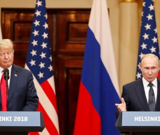Дональд Трамп и Владимир Путин